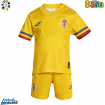 Romania Hjemmedraktsett Barn EM 2024 Kortermet (+ Korte bukser)